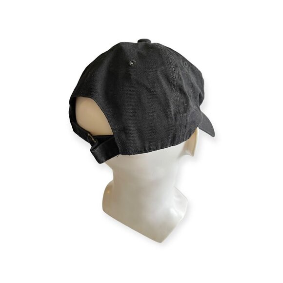 Black & Grey Tactical with USA Flag Patch Snapback Hat - Picture 4 of 5